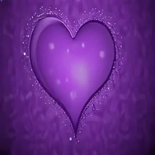 purple wallpaper heart
