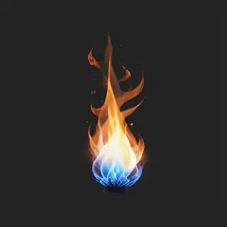 blue flame png