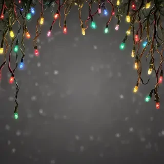 xmas lights png