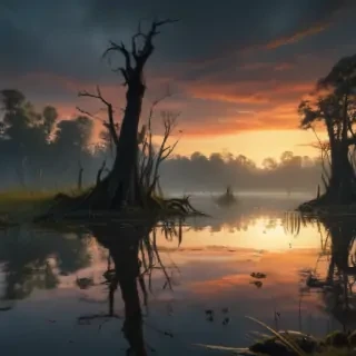swamp background