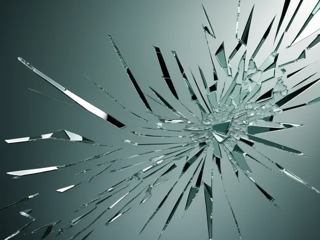 broken glass wallpaper