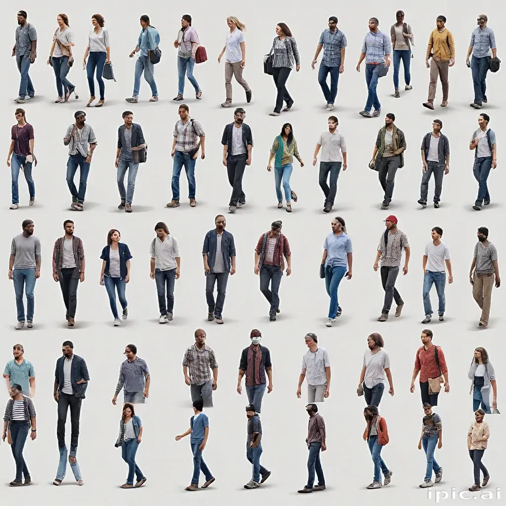 people walk png