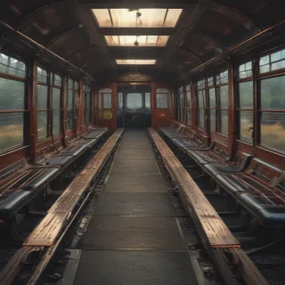 train transparent