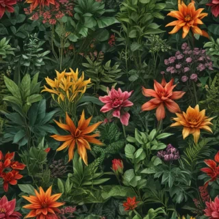 aesthetic plants png