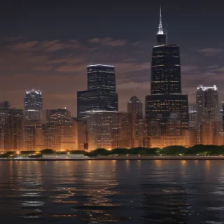 chicago skyline png