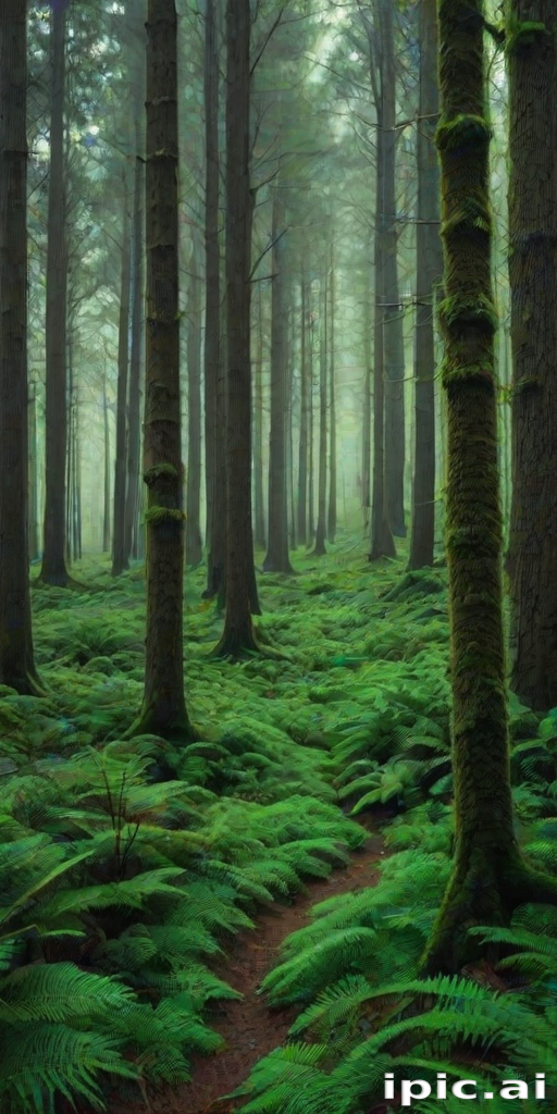 green forest aesthetic