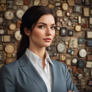 business woman aesthetic