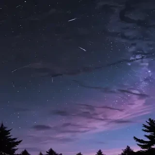 starry background aesthetic