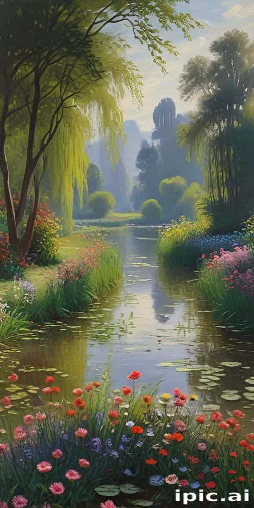 monet paintings wallpaper
