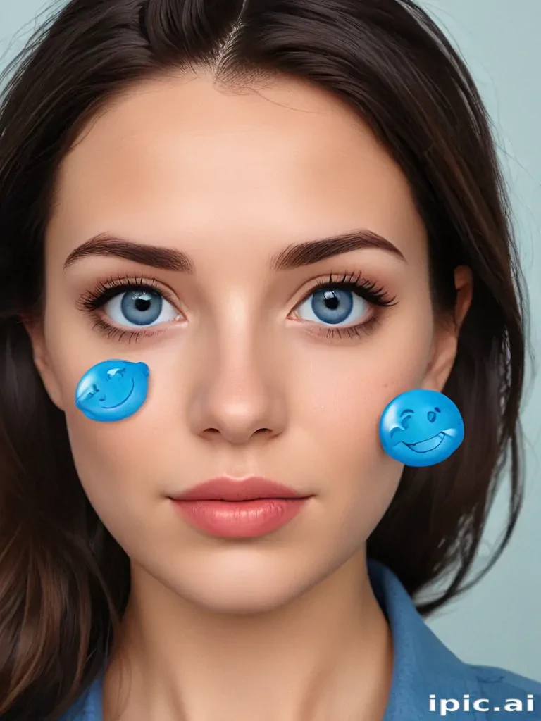 blue emoji
