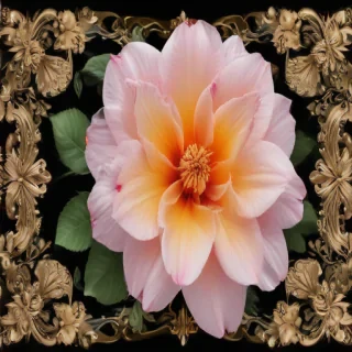 flower transparent border