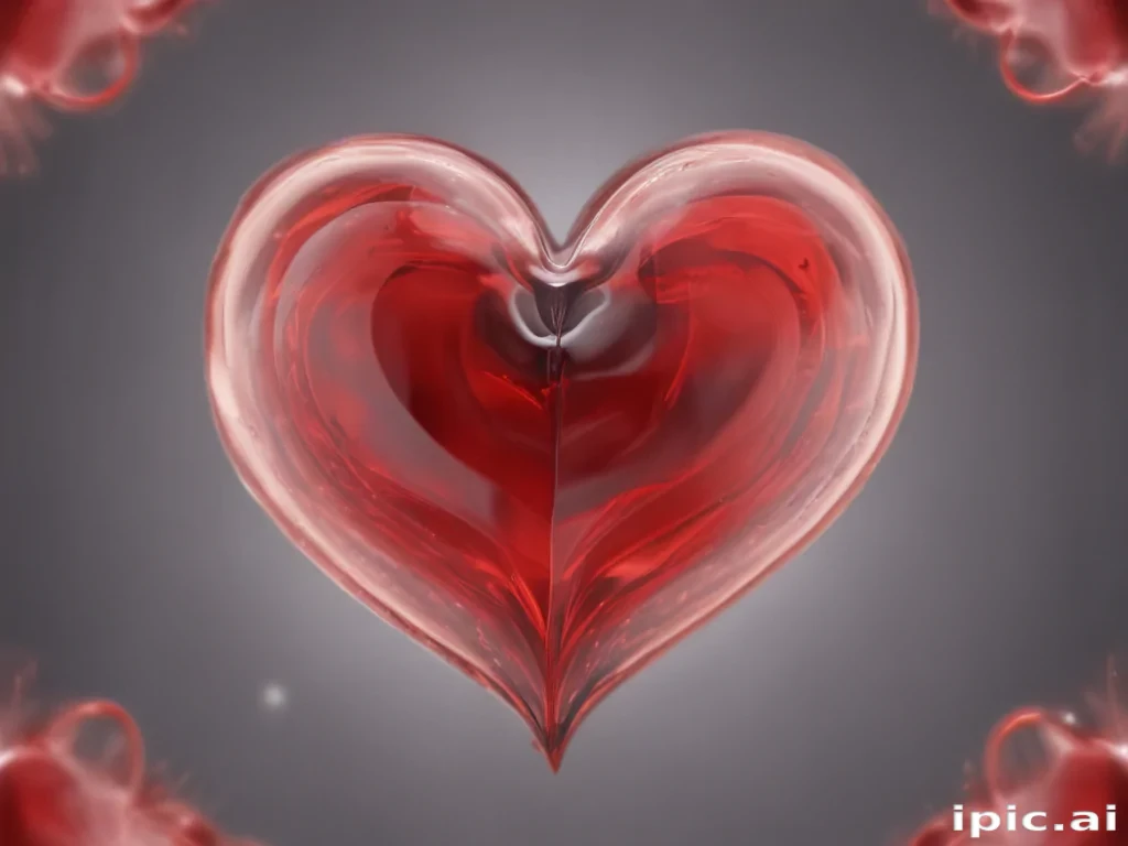 blurred heart