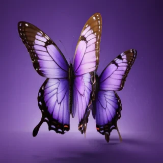 butterfly purple background