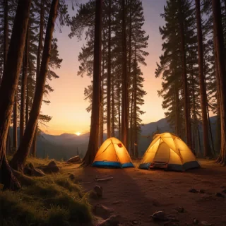 camping background