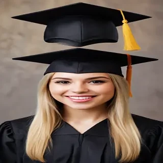 grad hat png