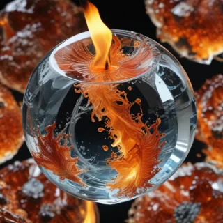 transparent bomb