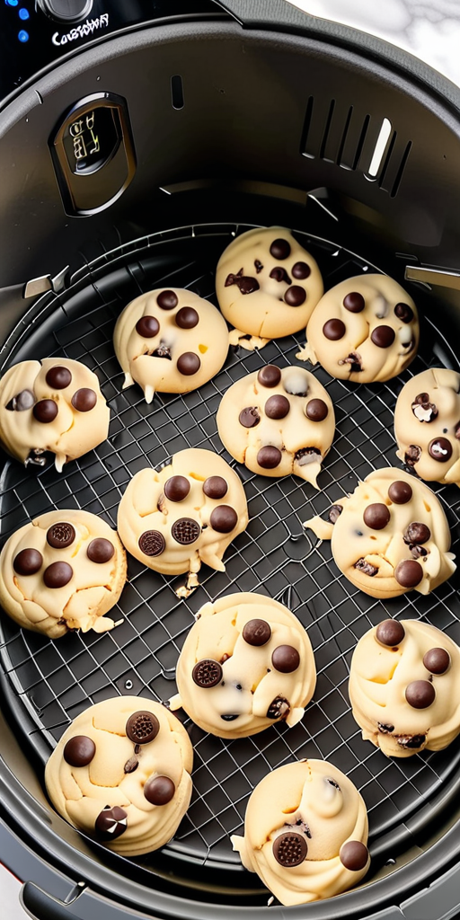 frozen cookie dough in air fryer