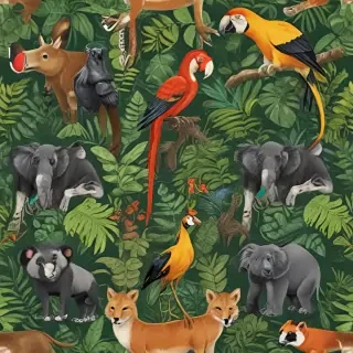 rainforest animals