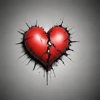 broken heart wallpaper