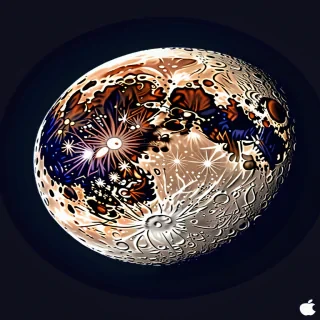 iphone moon wallpaper
