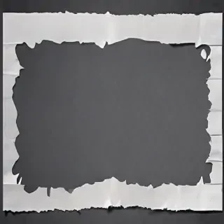 ripped paper transparent
