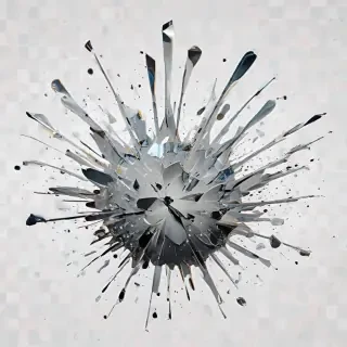 glass shattering png