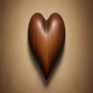 brown heart