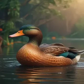 duck background