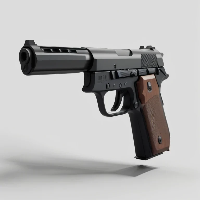 gun with no background