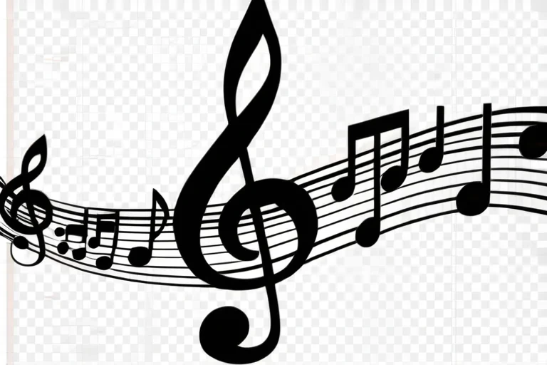 music notes png transparent