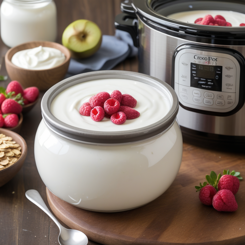 how to make yogurt in a crock pot