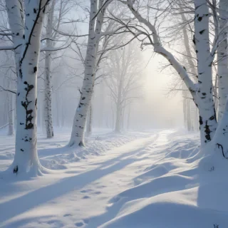 snow transparent