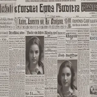 newspaper collage png