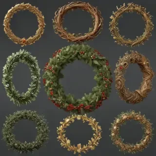 wreaths png
