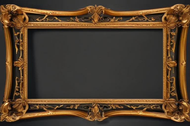 picture frame transparent