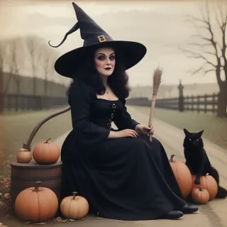 vintage witch