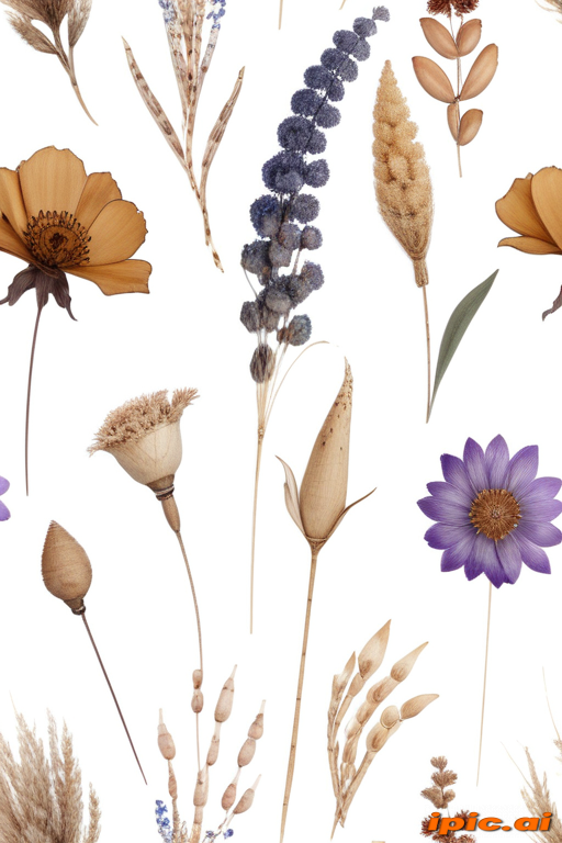 dried flowers png