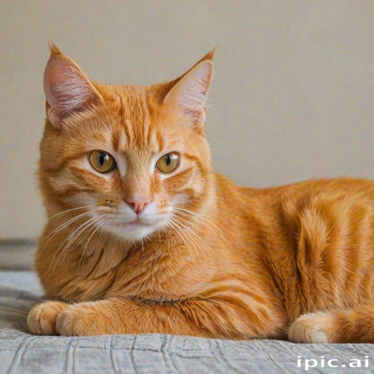 orange cat