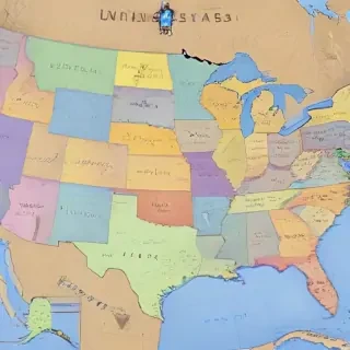 show me a map of the united states