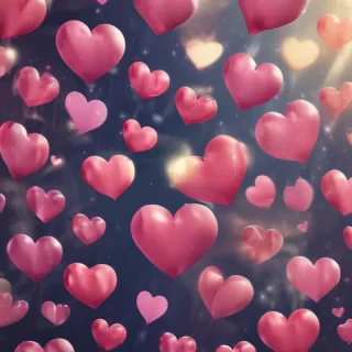 hearts background wallpaper