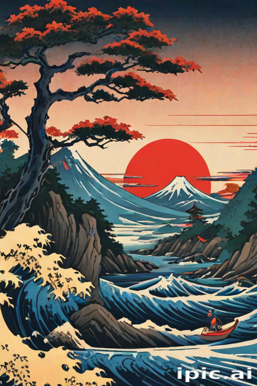 ukiyo e wallpaper