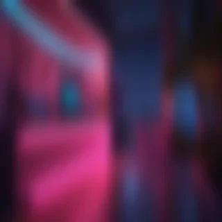 aesthetic neon wallpapers