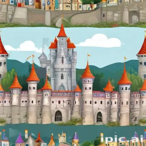 cartoon castle