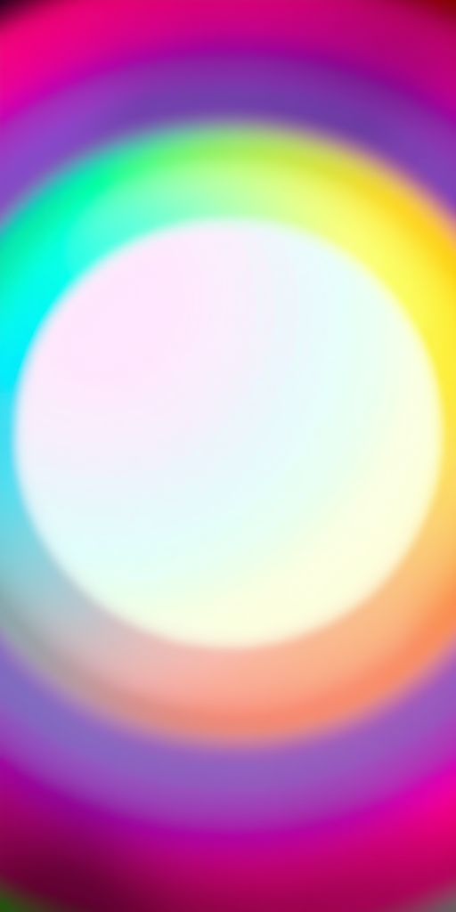 Generate a circular image with a vibrant, multicolored border featuring soft pastel shades using a Canon EOS R5 camera, 50mm f/1.2 lens, with f/4 aperture, 1/200s shutter speed, and ISO 100, in a shallow depth of field to enhance the colors and textures.