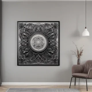 wall art mockup free