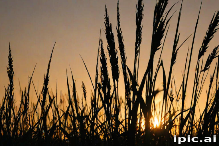 grass silhouette