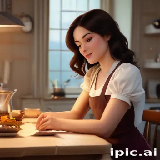 brunette cartoon character
