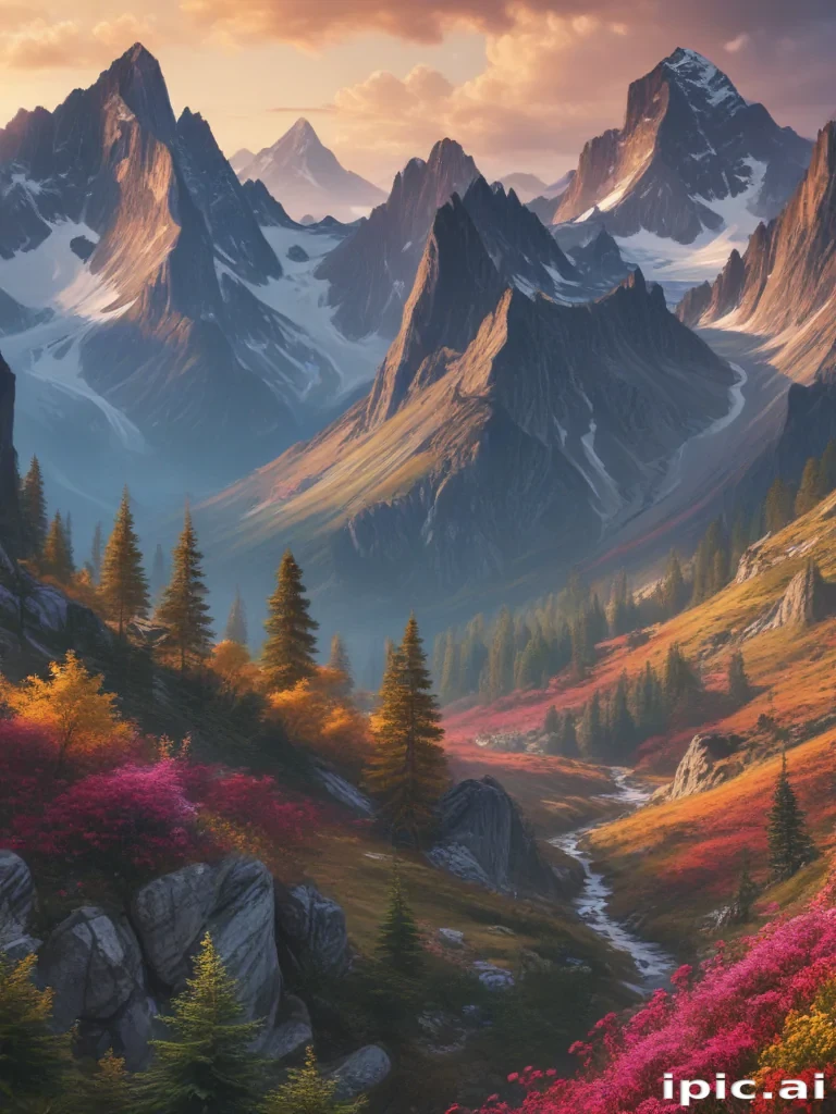 aesthetic mountain wallpaper