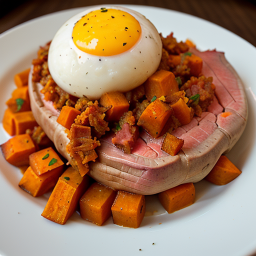 sweet potato corned beef hash
