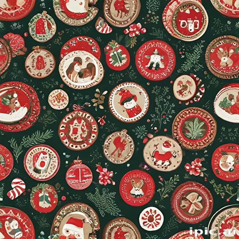 christmas back rounds